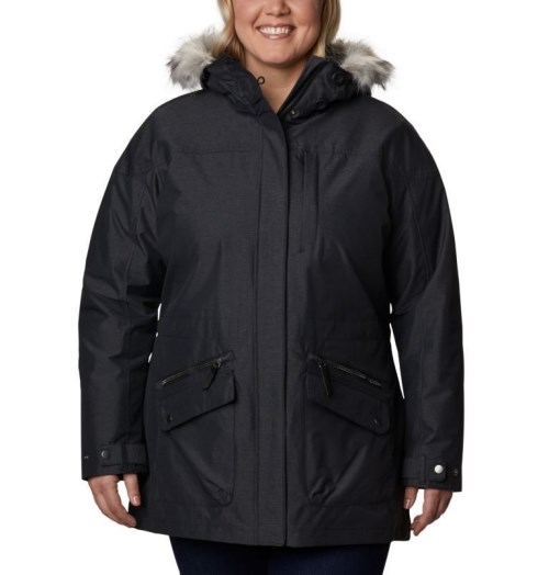 Women's Columbia Carson Pass Interchange Jackets Black | Plus Size CA-TC3L6